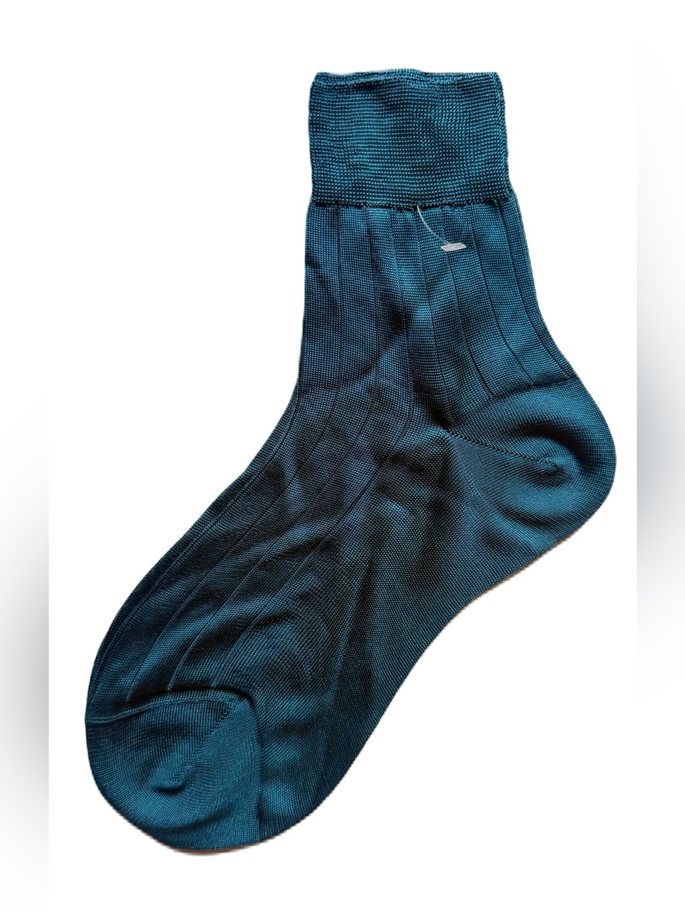 Maria La Rosa Blue Silky Socks New